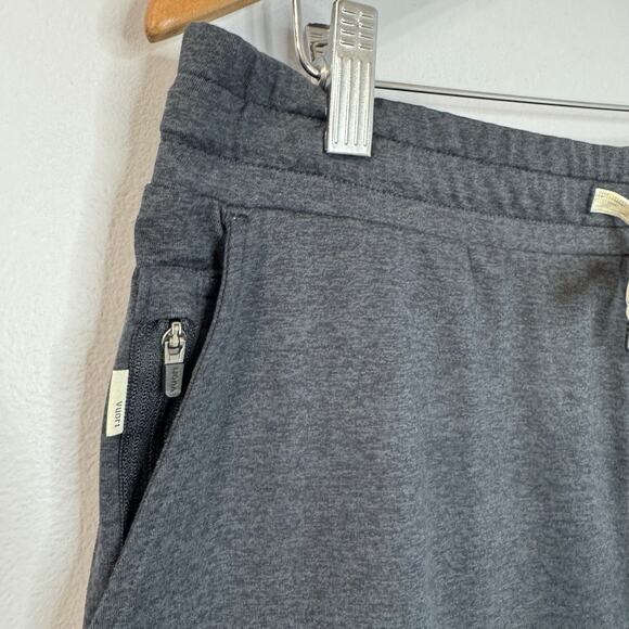 Vuori Men's L  Ponto Short Charcoal Heather Performance Casual - Picture 4 of 10